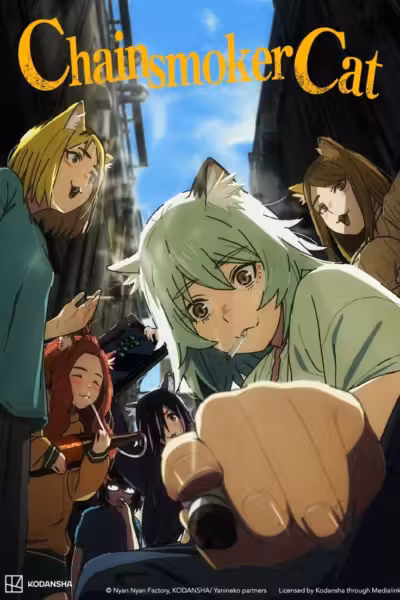 Chainsmoker Cat Season 1