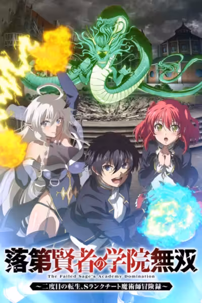 โปสเตอร์ ปราชญ์ตกชั้นขอเกิดใหม่เป็นเทพซ่า Season 1 From Overshadowed to Overpowered: Second Reincarnation of a Talentless Sage Season 1 (2026)